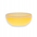 miseczka plastikowa wielorazowa z pokrywką żółta