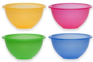 Miseczka śniadaniowa plastikowa 4 szt
