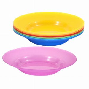 Talerz głęboki plastikowy 600 ml  8 szt