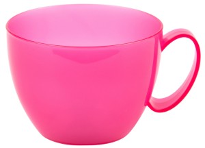 Filiżanka plastikowa 250 ml wielorazowa kolorowa