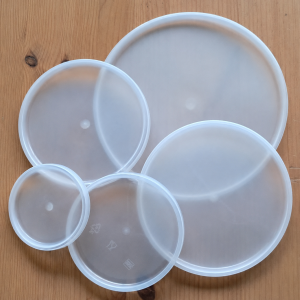 Pokrywka plastikowa na kubki miseczki