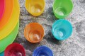 naczynia plastikowe na kemping