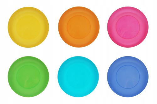 Talerze plastikowe na piknik, grilla, kinderparty zestaw 6 szt