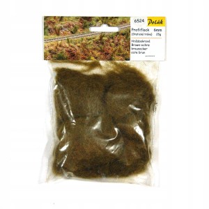 Trawa elektrostatyczna 6 mm Brązowa Okra 25 g
