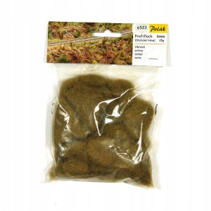 Trawa elektrostatyczna 6 mm Okra 25 g