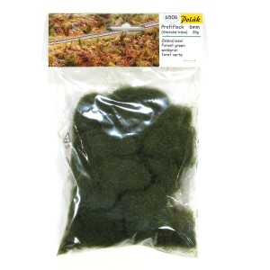 Trawa elektrostatyczna 6 mm Zieleń Leśna 25 g