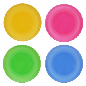 Talerze plastikowe 26 cm 4 szt na piknik, grilla